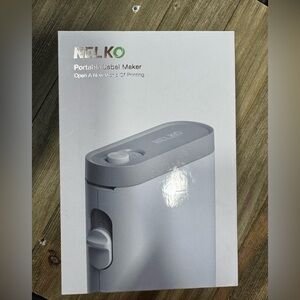 Nelko Gray Portable Label Maker